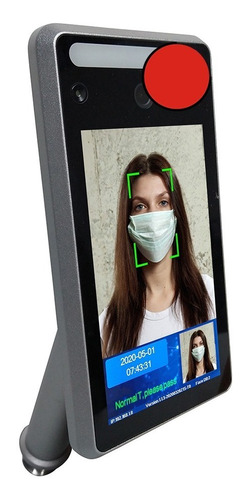 Control Acceso Facial Biometrico Con Termometro Temperatura