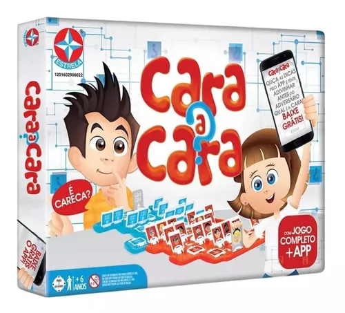 Jogo Infantil Menino Menina Cara A Cara Estrela + Aplicativo