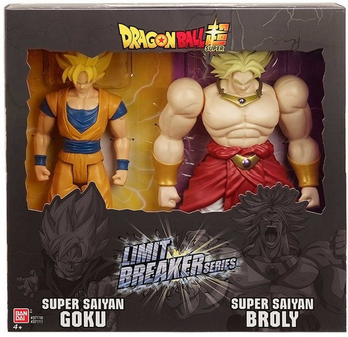 Figuras Acción Dragon Ball Super Bandai 2 Pzas Goku Y Broly | Meses sin  intereses