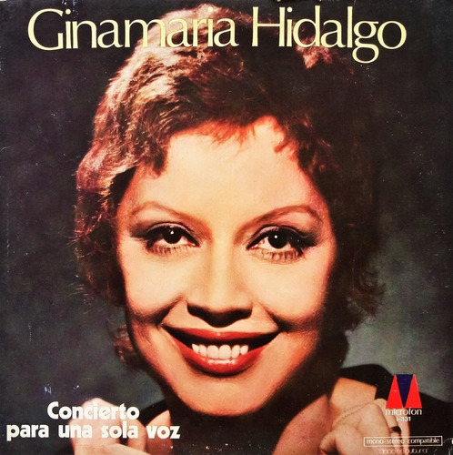 Ginamaria Hidalgo - Concierto Para Una Sola Voz 2 Lp 