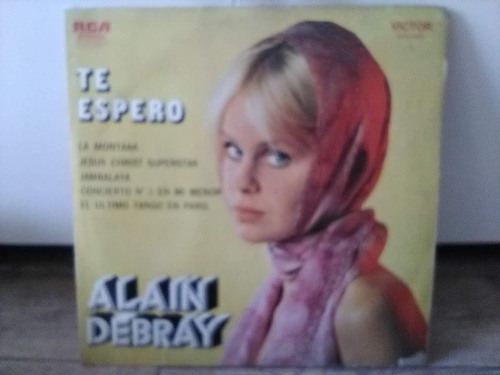 Vinilo Alain Debray Te Espero - Disco Jesus Superstrar