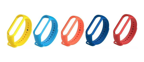 Pack 5 Correas De Repuesto Compatibles Xiaomi Mi Band 5/6