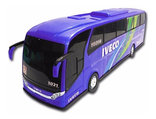 Onibus Brinquedo Miniatura Iveco Criança Menino Brincar