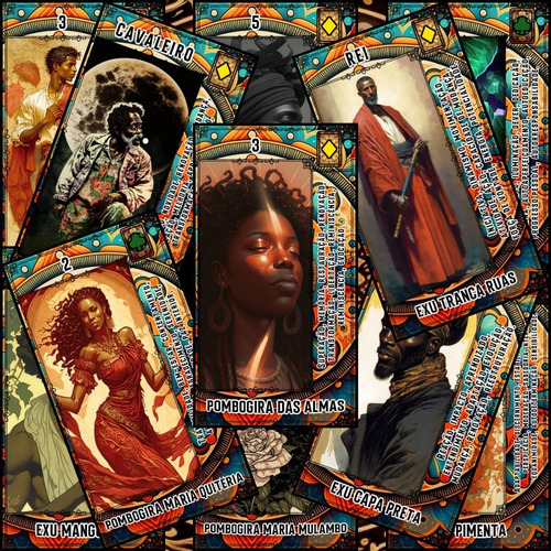 Tarot Dos Guardiões Com Significados. 56 Cartas