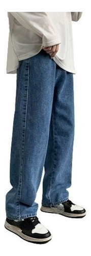 Jeans Anchos Sueltos De Moda For Hombre