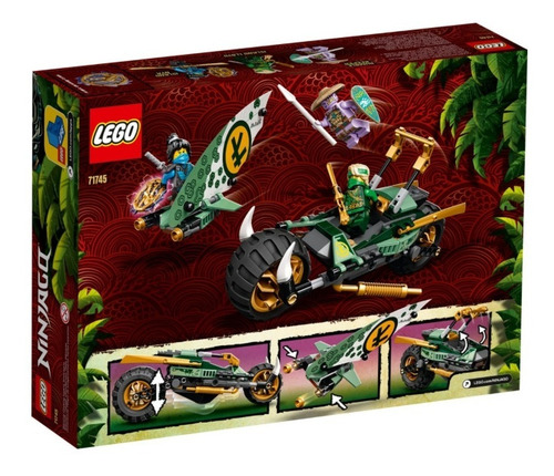 Imagem 2 de 9 de 71745 - Lego Ninjago - Moto Chopper Da Selva De Lloyd