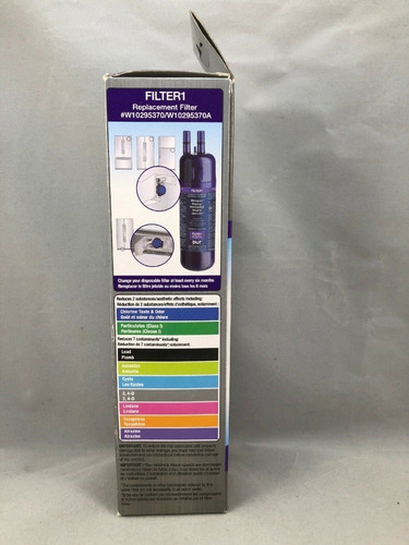 Filtro Refrigerador Whirlpool Filter1 W10295370 Original