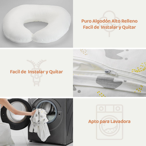 S Almohada De Lactancia Para Bebé Cojín Multiusos