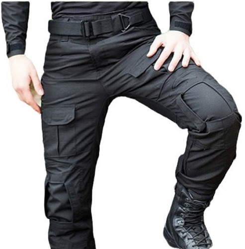 Pantalon Tactico Militar Pantalon Tactico Airsoft Negro