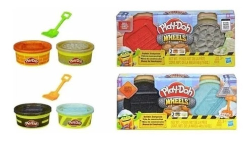 Play Doh Wheels Kit De Construcción Hasbro Original