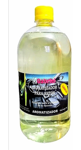 Perfume Aromatizador Para Autos 1 Litro Aroma Lemon