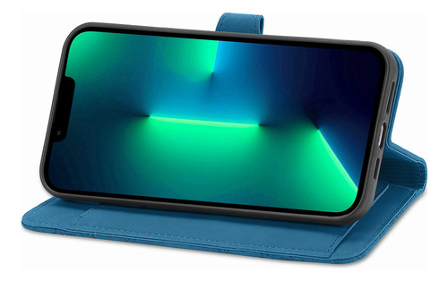 Funda De Piel Etfast Wallet For Teléfono Sharp
