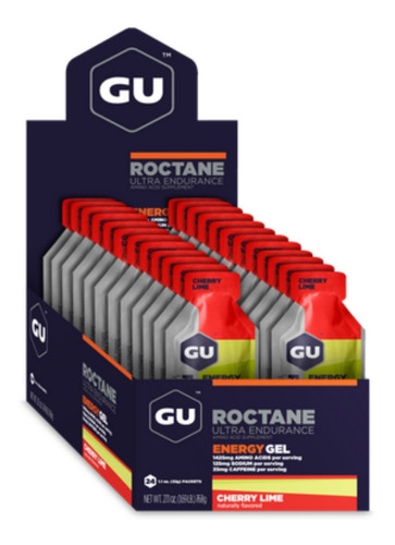 Suplemento Gu Roctane Energy Gel Caja X 24 Unidades