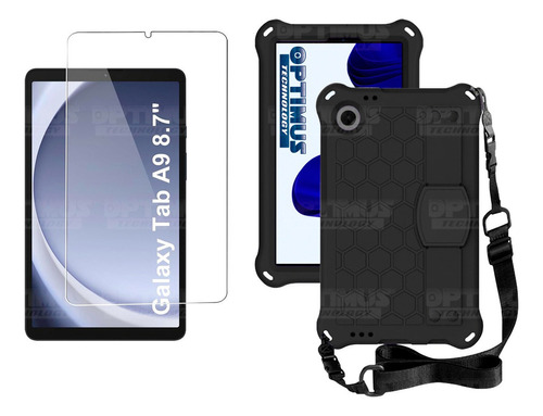 Vidrio Y Carcasa Protectora Para Samsung Tab A9 8.7