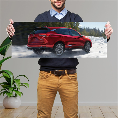 Cuadro 30x80cm Auto 2018 Acura Rdx Prototype 756 135