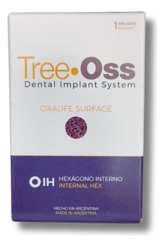 Implante Dental Tree-oss  Anatomic Ce Varias Medidas