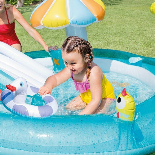 Piscina Playground Jacaré 180 Litros - Intex
