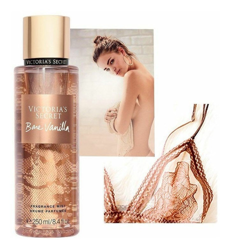 Body Mist Victoria's Secret Bare Vanilla Aroma Dulce Perfume