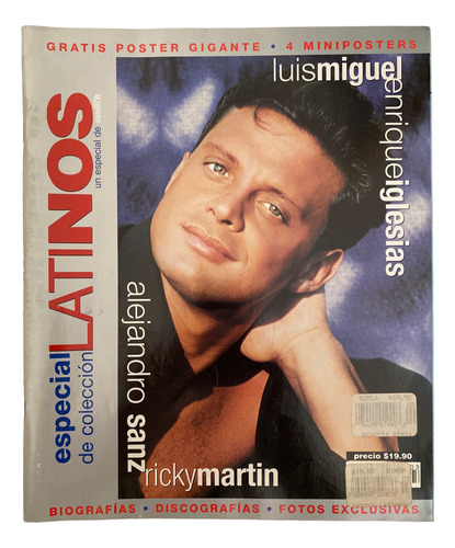 Revista Switch Especial Posters Luis Miguel Enrique Iglesias