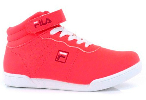 Bota Fila 16 High Champión Alto Casual De Niña Rosa Mvdsport