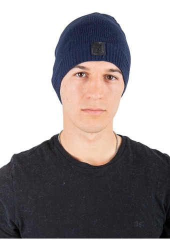 Imagen 2 de 2 de Gorro Unisex Beanie Lana Abrigado Suave Olegario