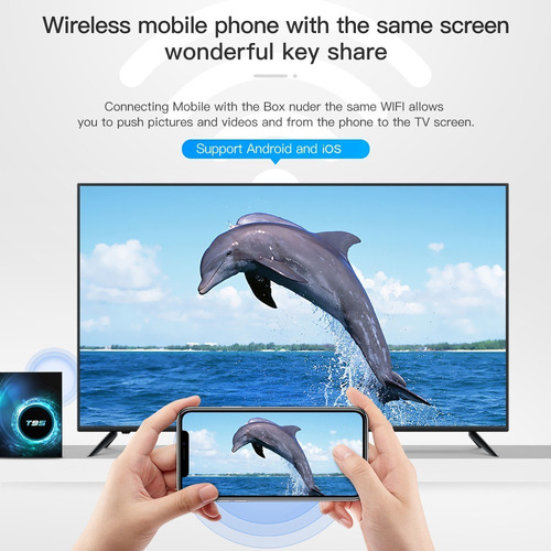 Imagen 10 de 10 de T95 Android 10.0 Smart Tv Box Allwinner H616 Quad-core 64