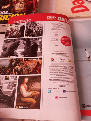 Revista Muy Interesante Data Especial Historia No 1 Abril 19 (Usado)