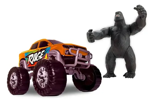 Carro Rage Truck Big Foot C/gorila Samba Toys | MercadoLivre