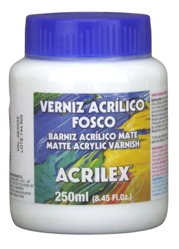 Barniz Acrílico Mate 250 Ml / Acrilex