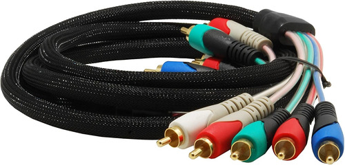 Cables De Vídeo Por Componentes Mediabridge Con Audio (6 Pie