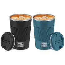 Comprar Wetoweto 12 Oz Copa De Café Aislada, Taza De Café De R8ylc