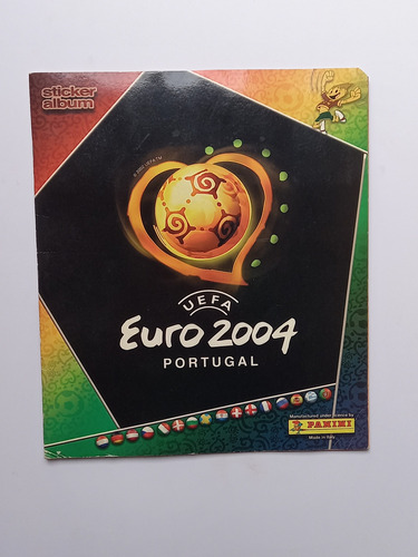 Álbum Panini Uefa Euro 2004 Portugal Incompleto