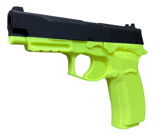 Pistola Bersa Thunder 9 Pro Entrenamiento (amarillo Y Negro)
