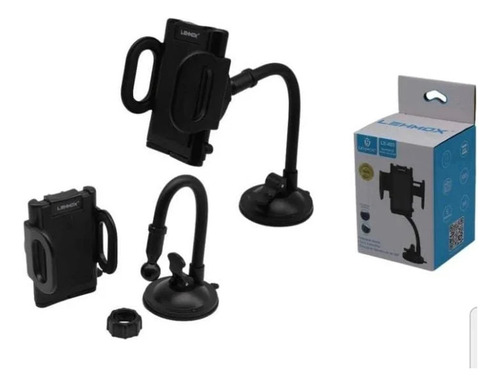 Suporte Veicular Para Celular Lehmox Cor Preto