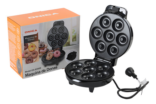 Maquina Mini Donas Eléctrica Cocina Teflón Antiadherente