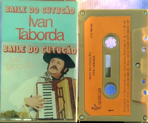 Fita K7 Ivan Taborda Baile Do Cutucão 1981