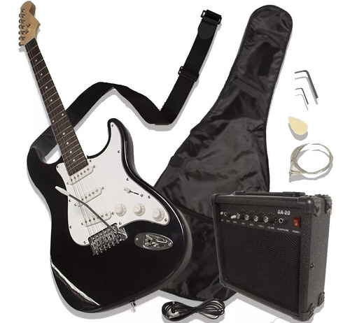 Imagen 1 de 6 de Guitarra Eléctrica Amplificador Accesorios Tipo Stratocaster