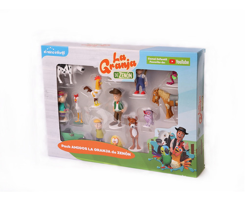 Granja De Zenon Caja De 15 Figuras Coleccionables Surtidas 