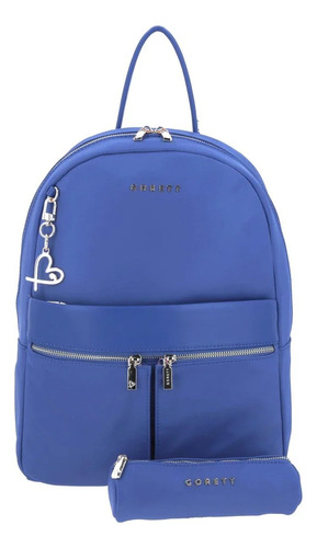 Mochila Azul Gorett Mujer Backpack Gs24014-9