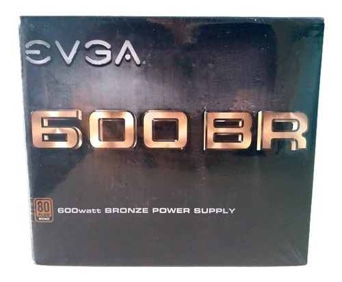 Fuente De Poder Evga 600 Br 80+ (plus) Bronce 600w Nueva