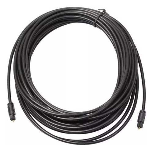 Cable De Audio Óptico Digital  Chapado En Oro 10 Mts