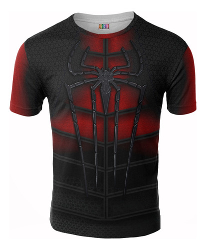 Remera Slim Fit Spiderman Artemix Ax-0197