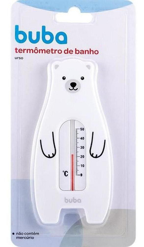 Termômetro Banheira Urso - Temperatura Da Água Banho - Buba