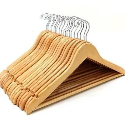 comprar Set De Ganchos De Madera 20pzs P\u002F Ropa Modernos Y Elegantes