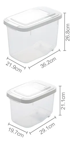 Contenedor De Arroz, Contenedor De Arroz 5 Kilos