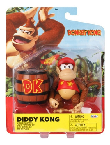 Figuras Nintendo Diddy Kong Original 