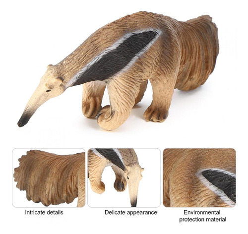 Tamanduá Animal Modelo Simulação Animais Selvagens Filhote B