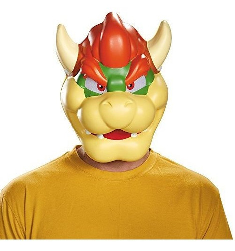 Máscara De Disfraz De Bowser Para Hombre - Adulto, Múltiple,