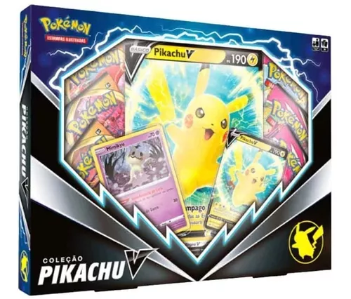 Jogo de Cartas - Pokémon RA - Coleção Pikachu VMAX - Pikachu