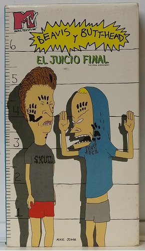 Beavis, Butthead Video Vhs Mexicano Juicio Final Ost Lnx Vhs